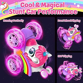 ピンクおもちゃ Amazon.com: ZIZZ RC Cars for Girl Age 4-8 - Pink Remote